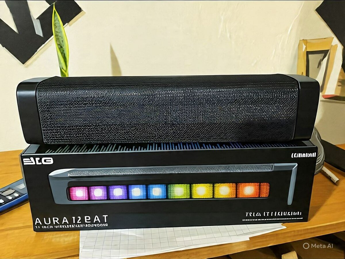 Enceinte Bluetooth LED 15"