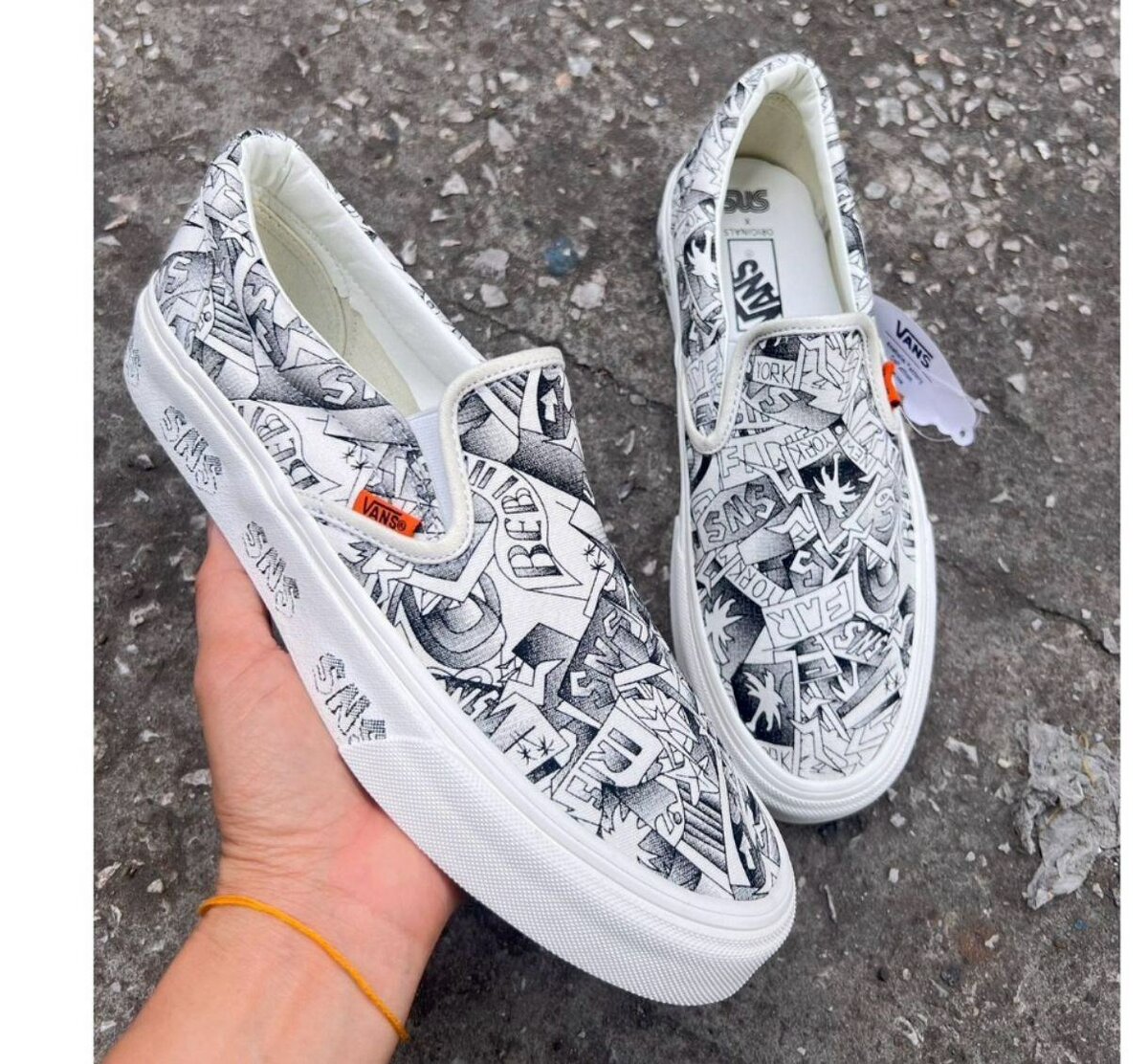 Vans Slip-On Sneakers Imprimé