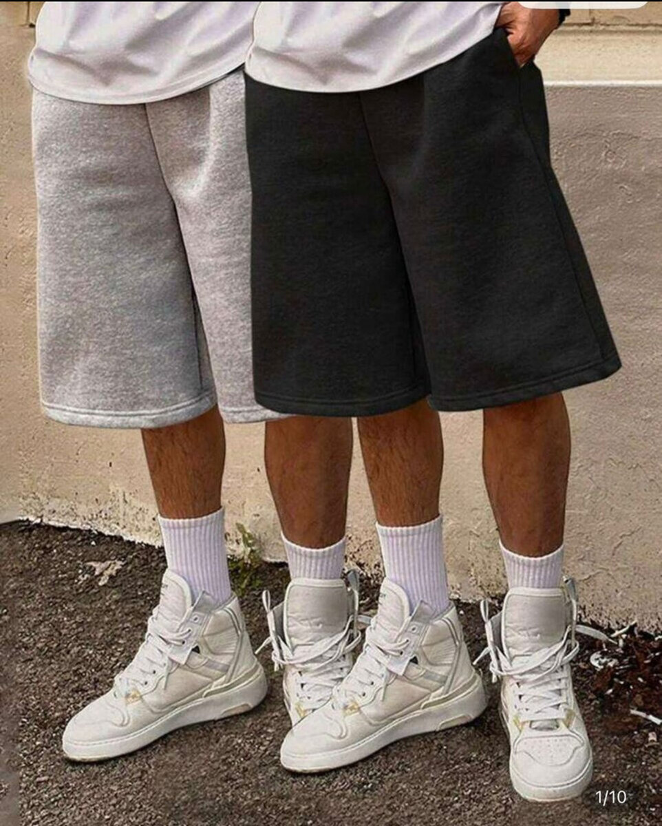 Shorts décontractés en coton