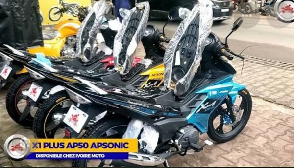 X1 Plus AP50 Motos Apsonic