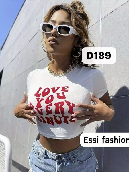 T-shirt femme 'Love You'