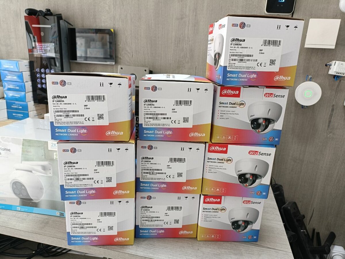 Caméras de sécurité Dahua AI