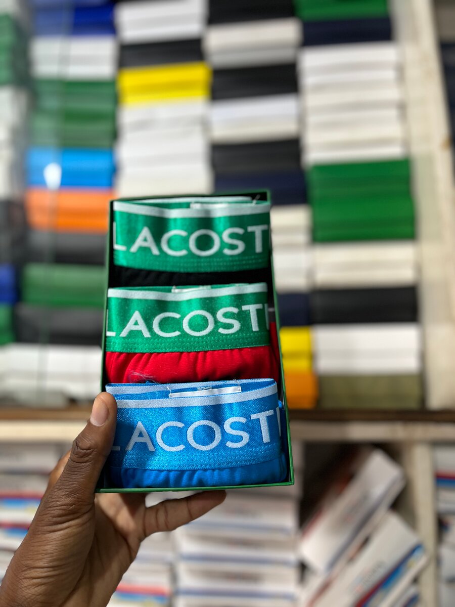 Boxer Lacoste Homme - 3 Pièces