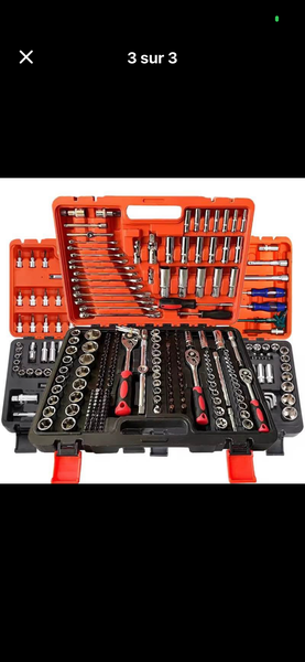 Coffret à cliquet 216 pieces