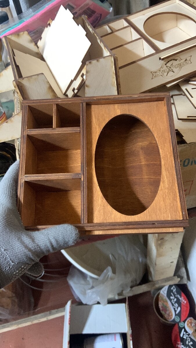 Салфетница с логотипом