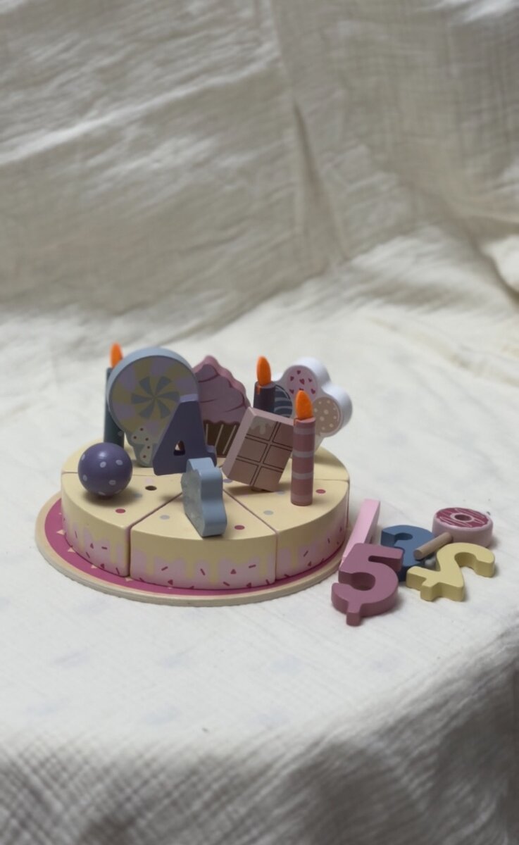 Деревянный тортик