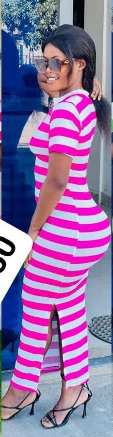 Women's Lightweight Striped Dress