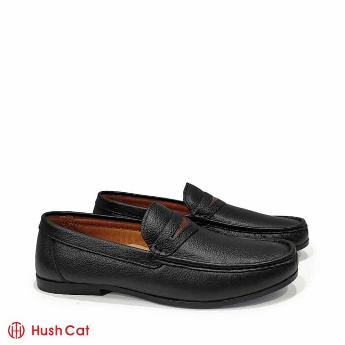 Men's Casual Black Mild Leather Shoes