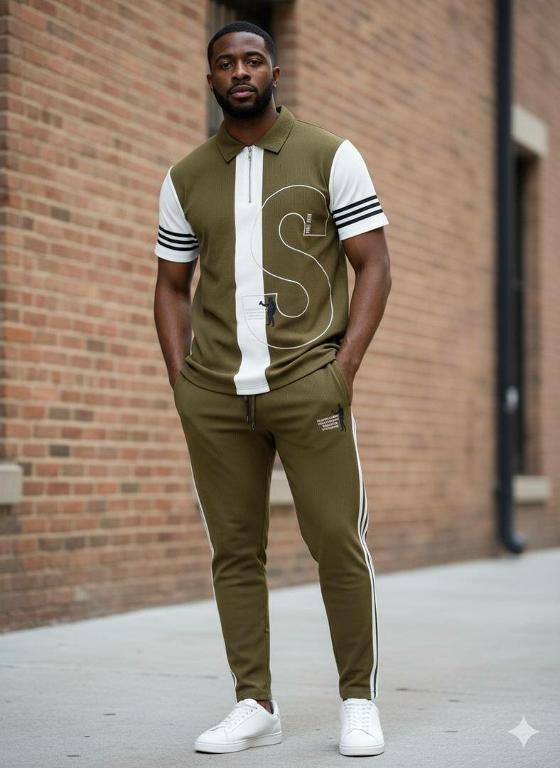 Ensemble sportif élégant homme