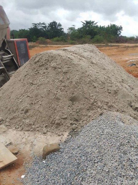 Sable de construction