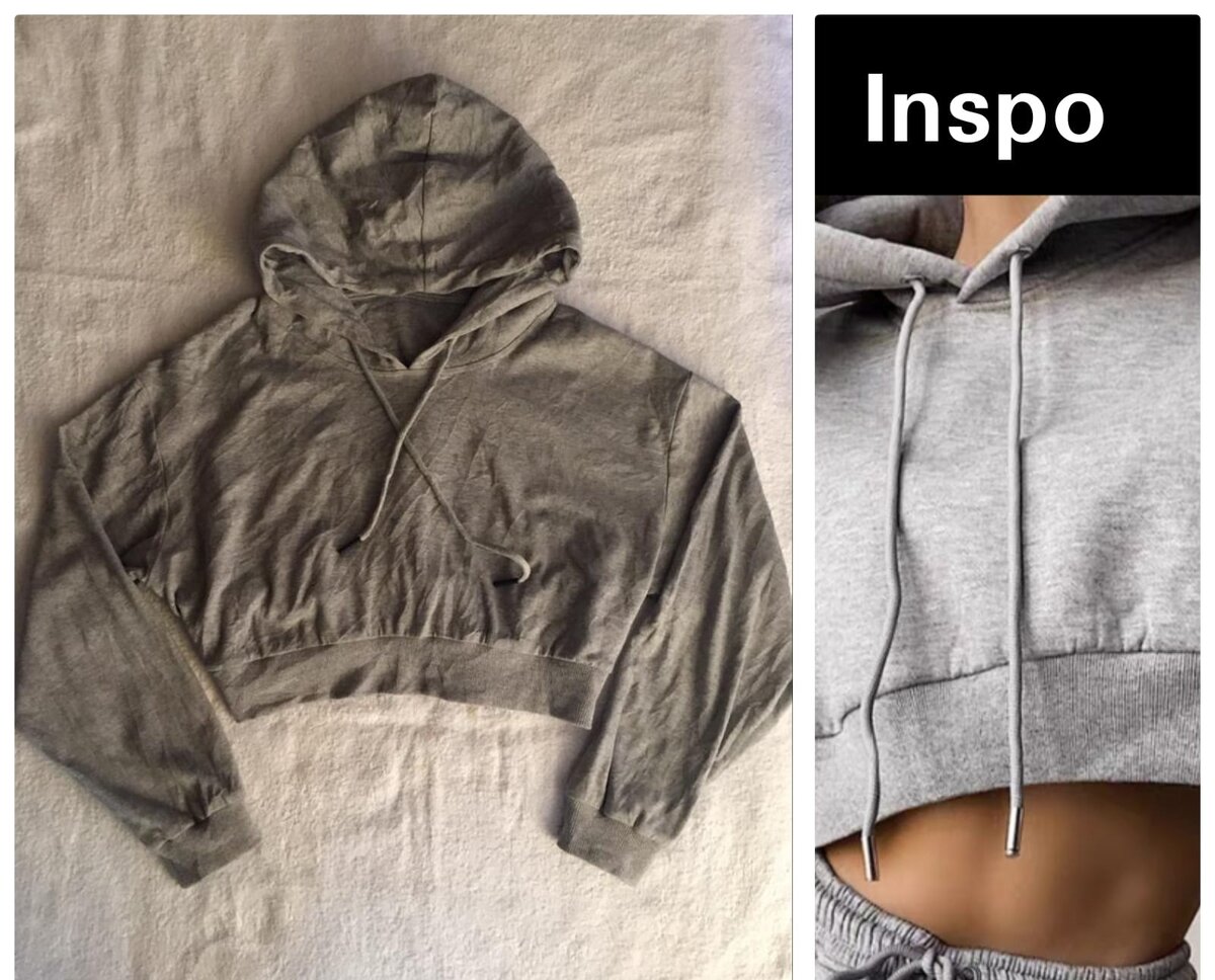 Salaula crop tops and tops