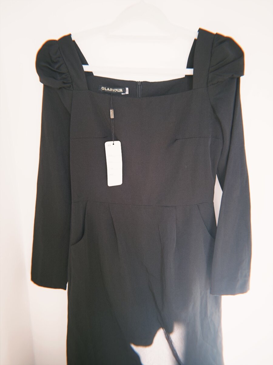 Черный вечерный платья