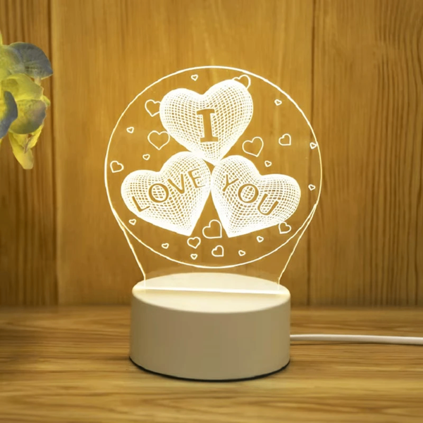 Lampe 3D décoration LED