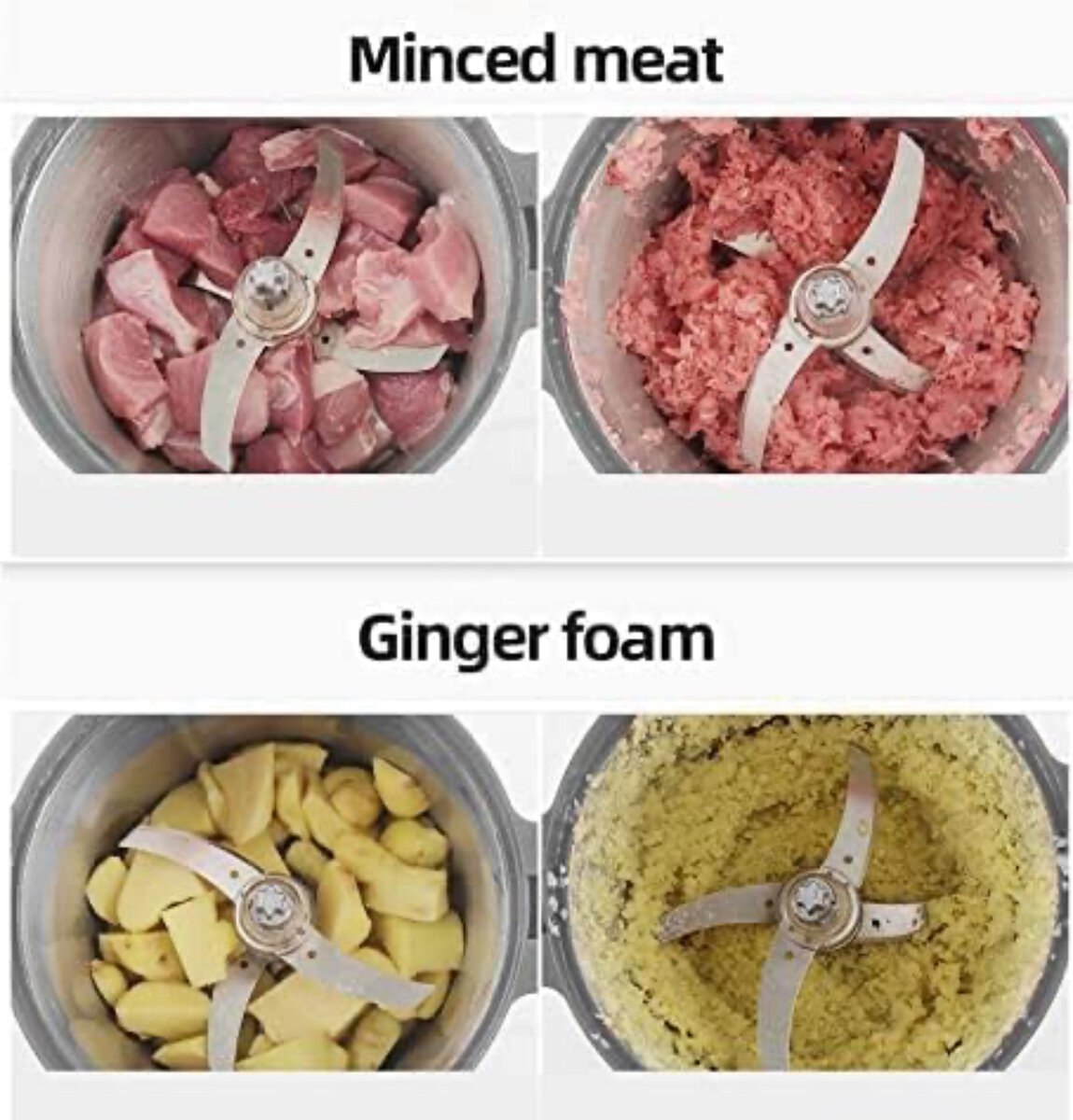 Hachoir électrique polyvalent