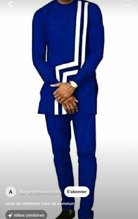 Ensemble africain chic