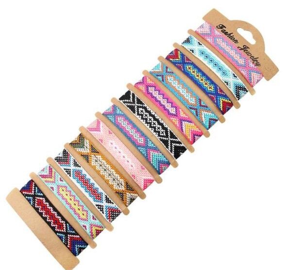 Bracelets brésiliens tissés