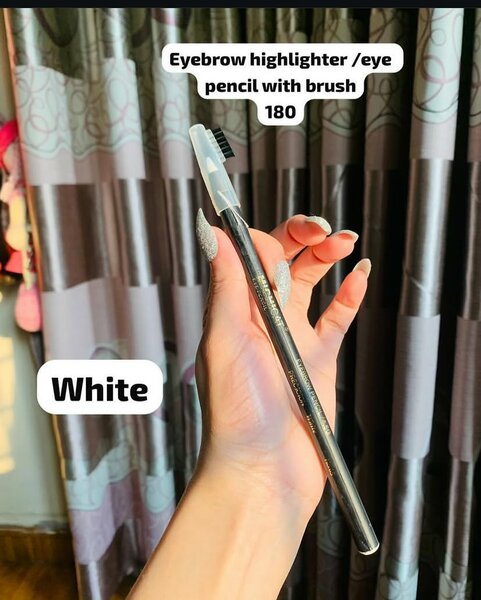 Eyebrow pencil with brush 