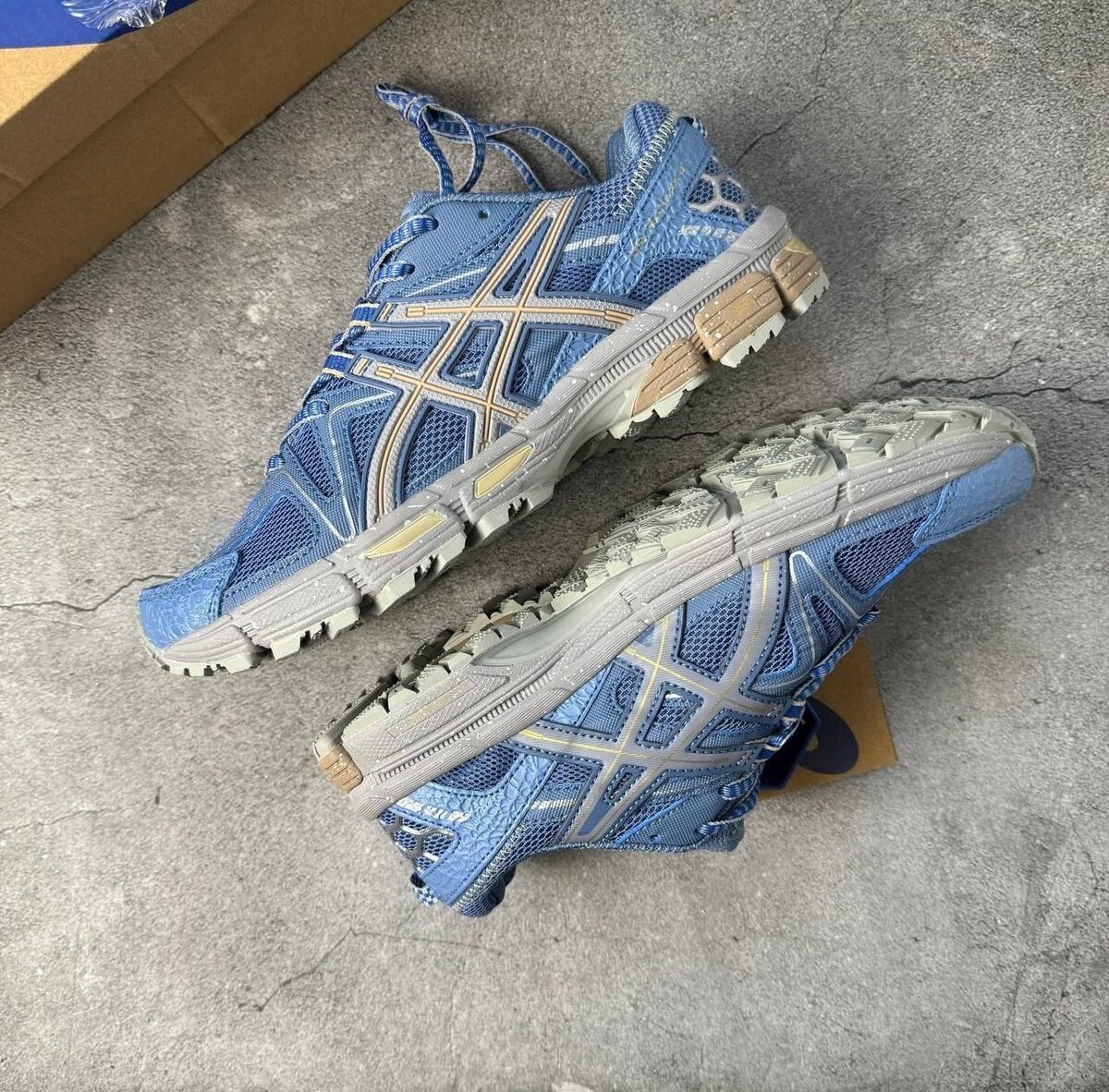 ASICS GEL-KAHANA 8 GREY BLUE (Certifié avec la boîte)