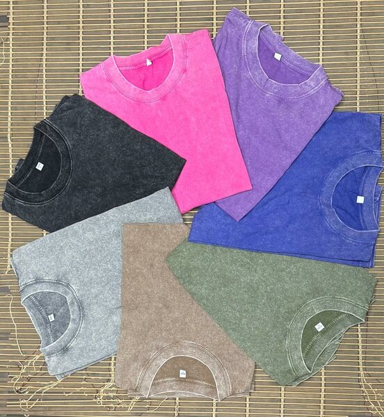 T-shirts en coton unisexes