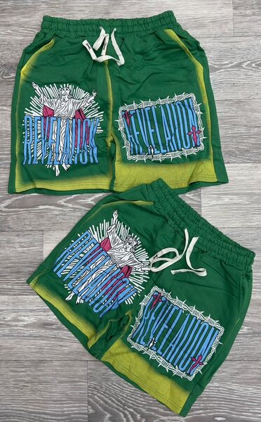 Shorts d'été graphiques colorés