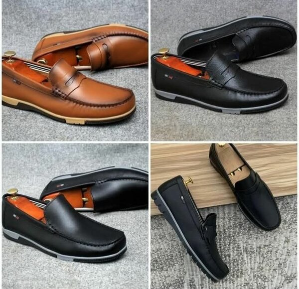 Mocassins en cuir élégants