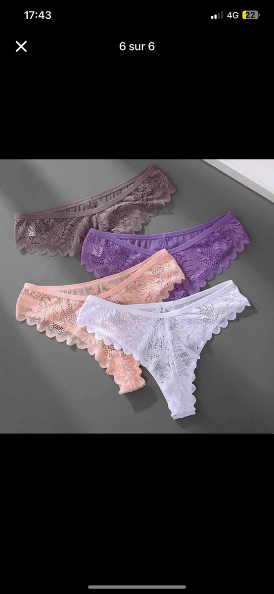 Culottes en Dentelle Sexy