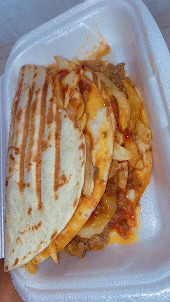 Quesadilla croustillante au fromage