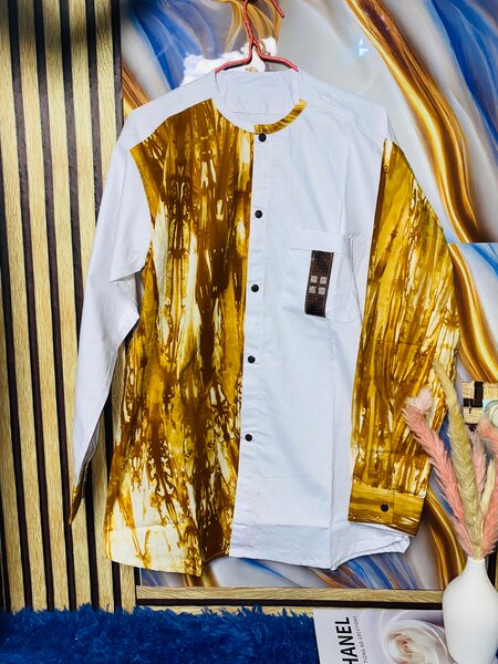 Chemise colorée en coton