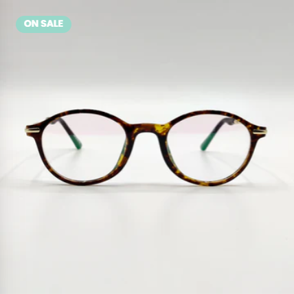 Round Tiger Woman Frame