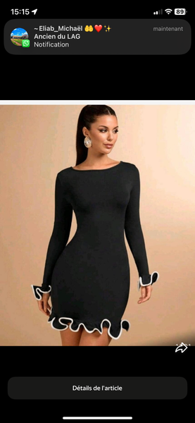 Robe élégante pour sortir.