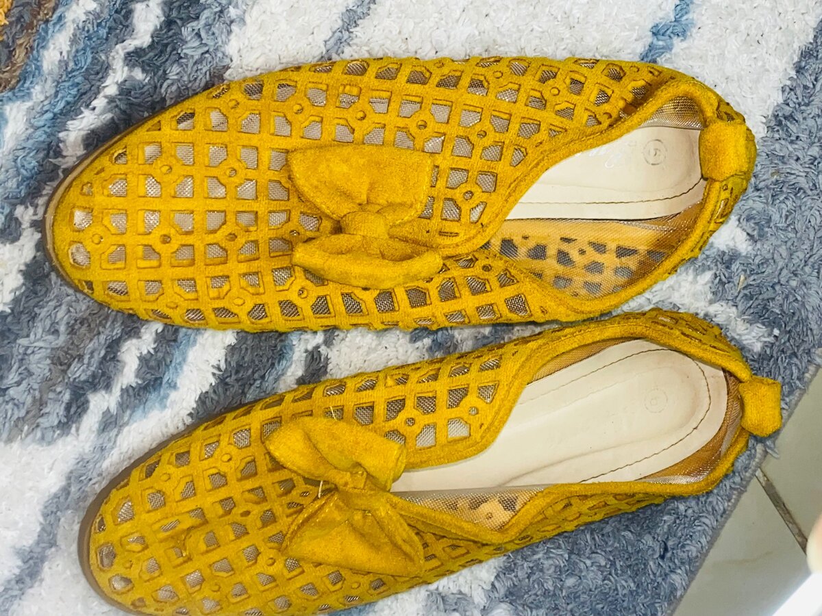 Sneakers, bag and smart ladies shoes