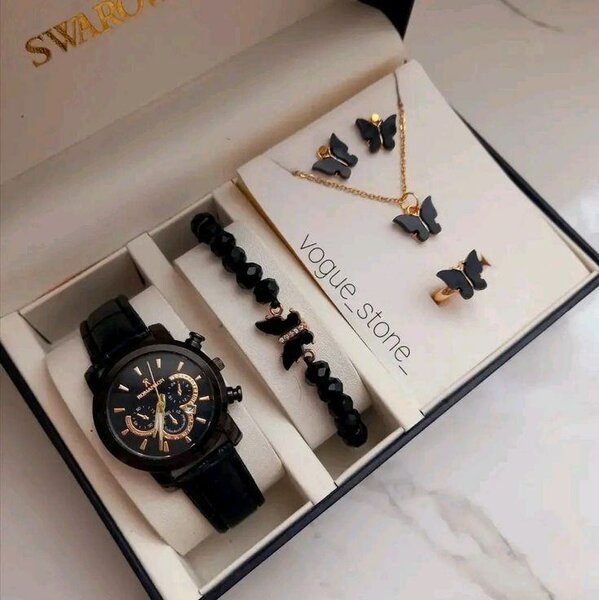 Ensemble Montre Bijoux Papillon