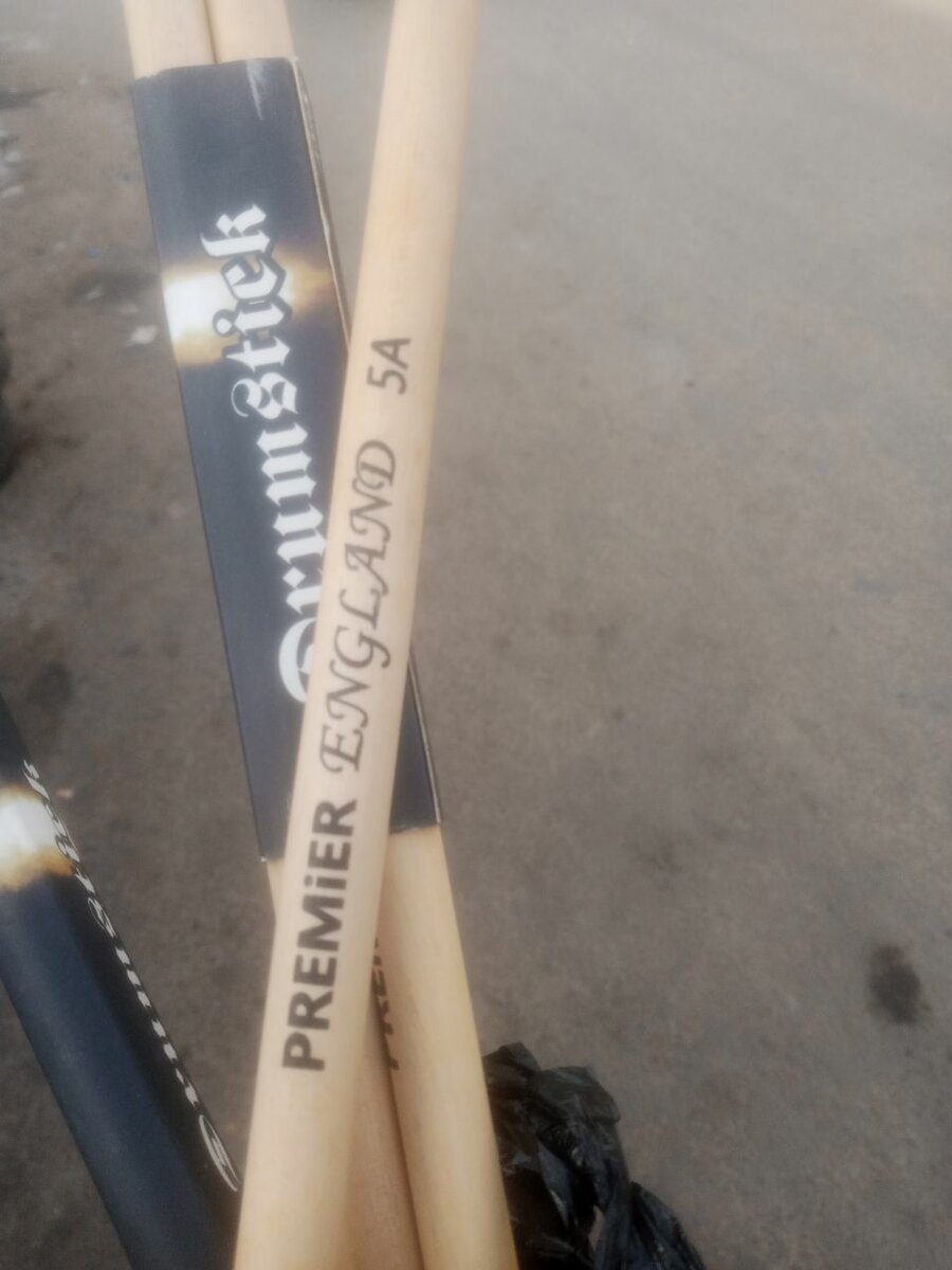 Baguette de batterie.