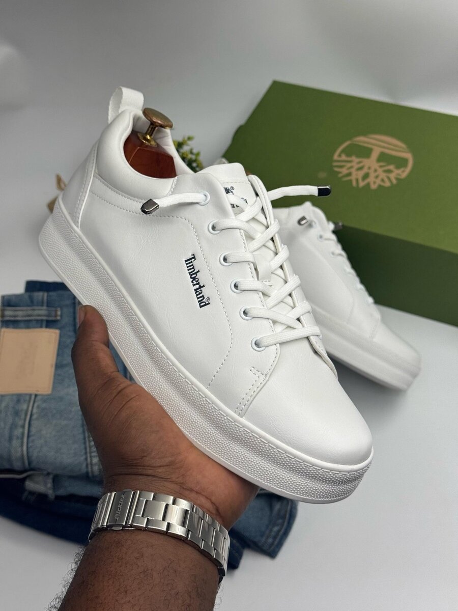 TIMBERLAND ALL WHITE