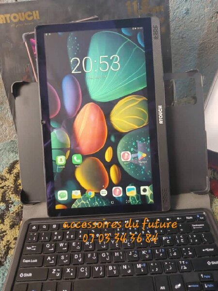 Tablette Android avec clavier