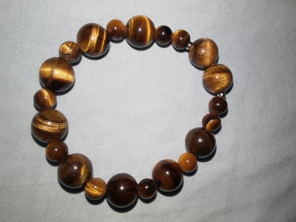 Bracelet en œil de tigre