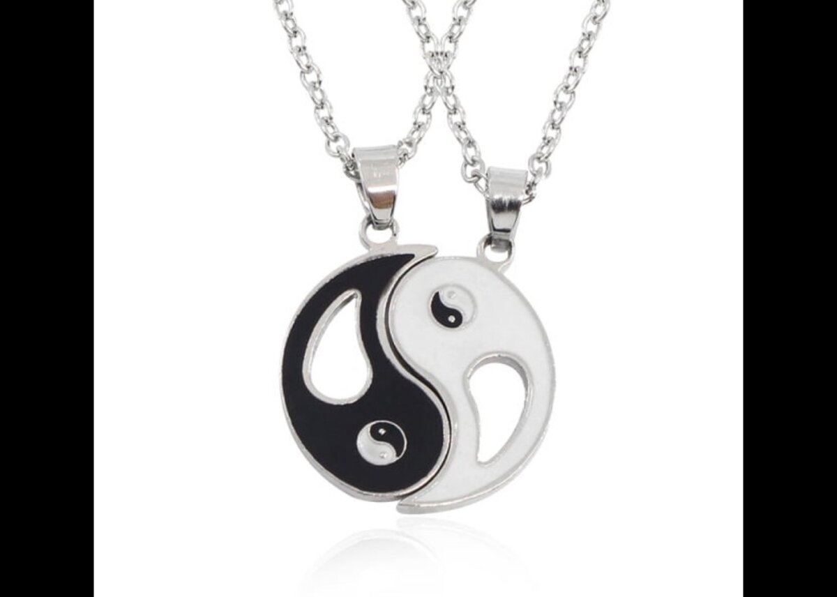 Yin-yang Couple/Bond Necklace