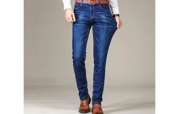 Jeans Wear 5 Piece Straight Cut Jeans Trousers - Blue