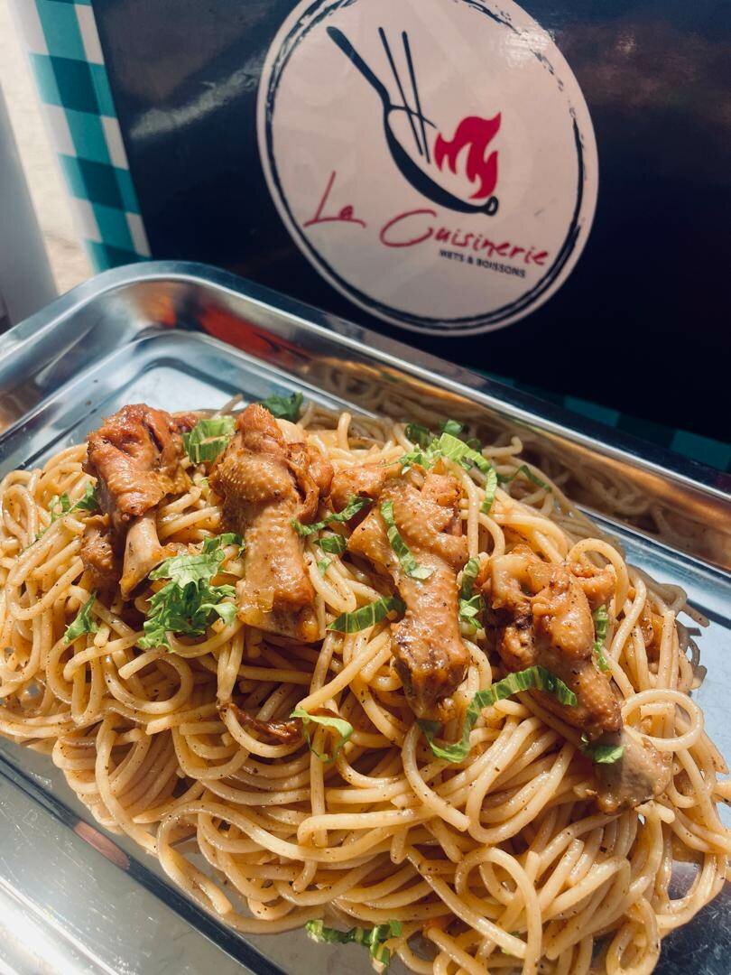 Spaghetti Poulet Épicé