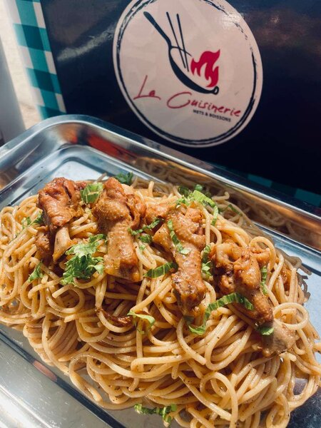 Spaghetti Poulet Épicé