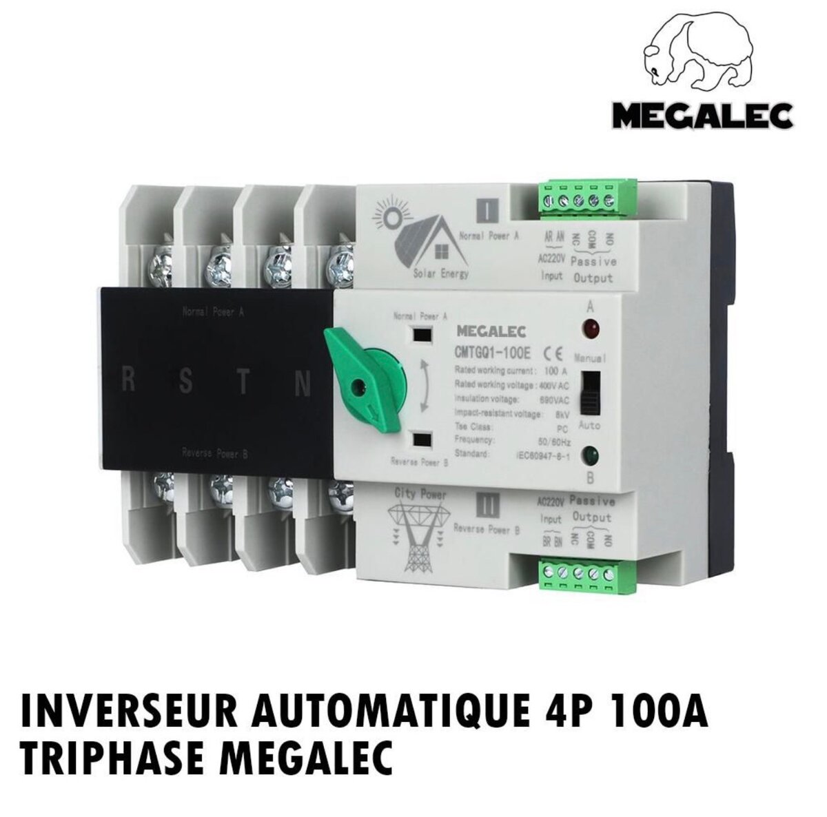 Inverseur Triphasé Automatique 4P