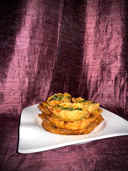 Mini quiches gourmet délicieux