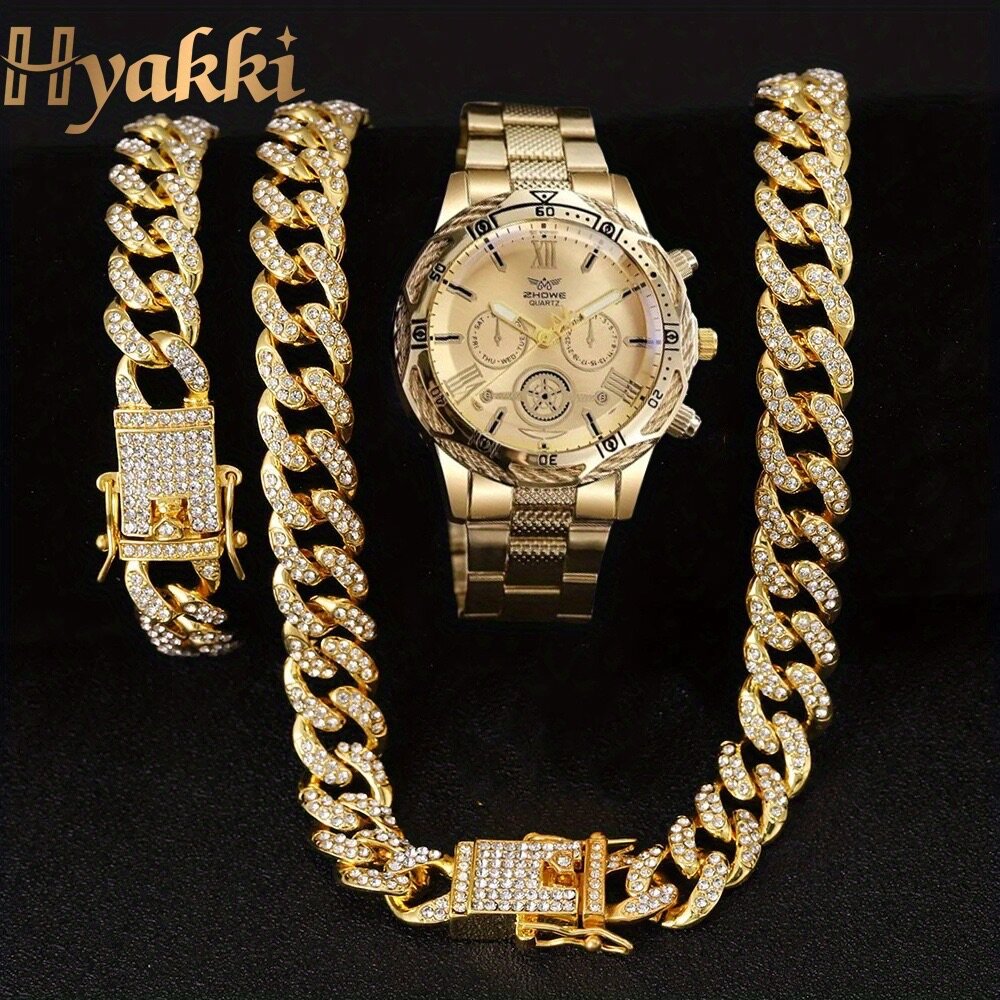 Ensemble montre et bijoux luxe