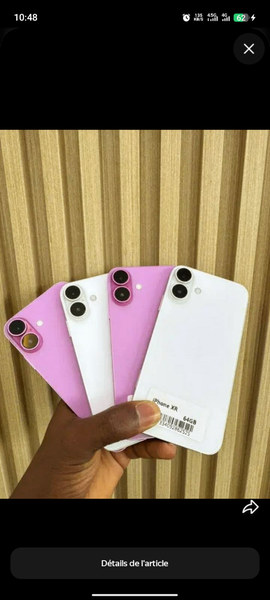 Coques arrière iPhone colorées