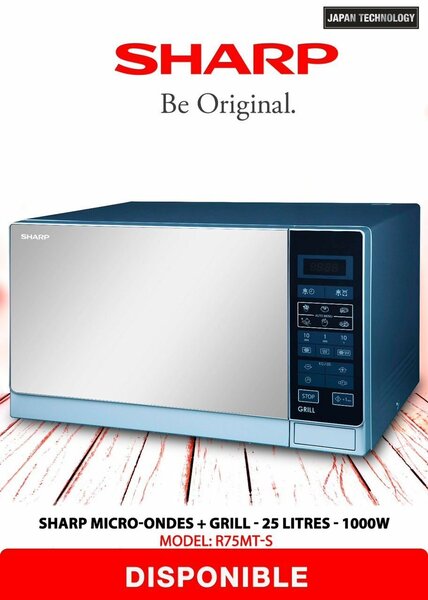 Micro-ondes Grill Sharp 25L