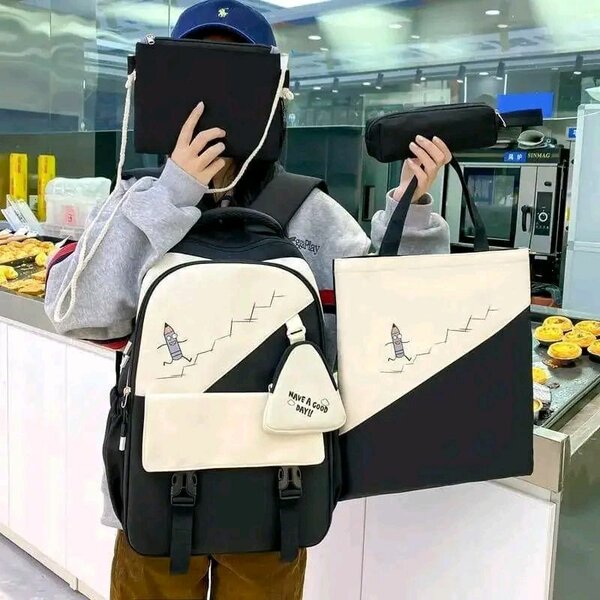 Ensemble Scolaire Sac à Dos 5 Pièces