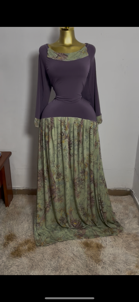 Robe longue élégante bohème