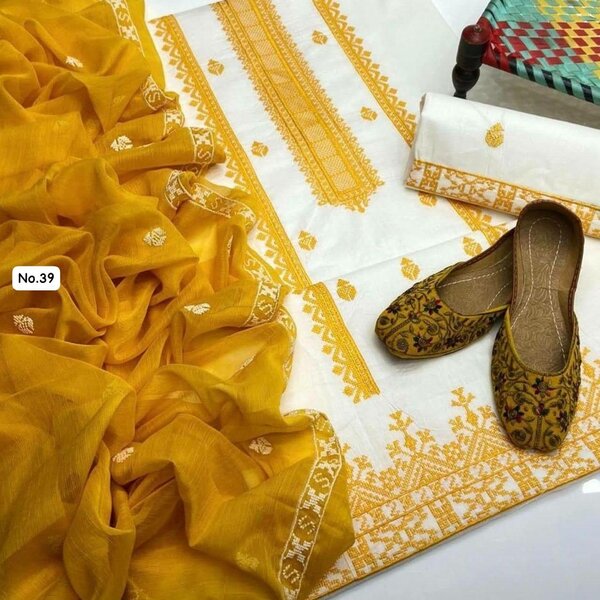 Printed lawn