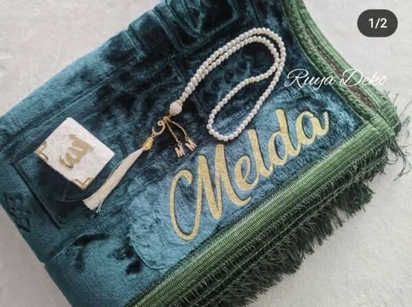 Tapis de prière personnalisé