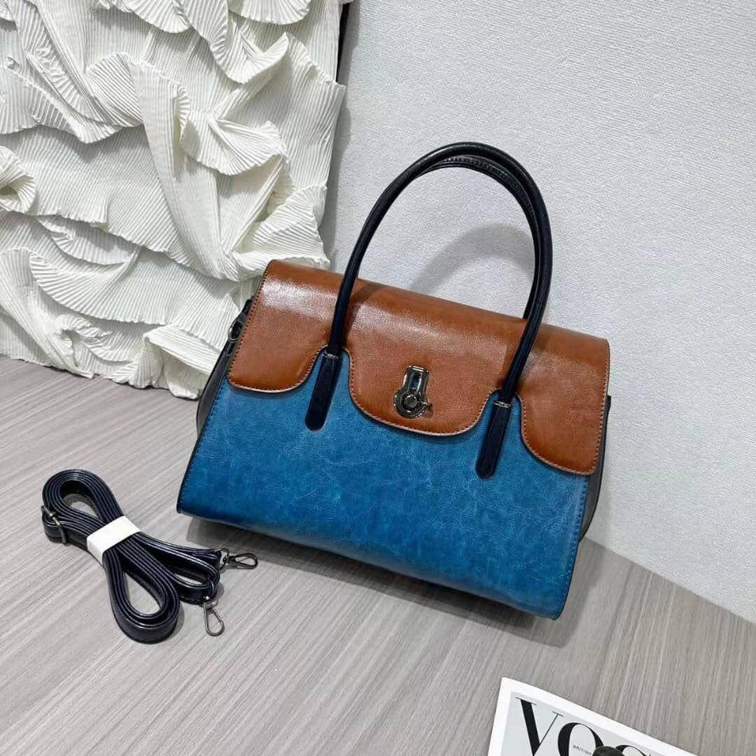 Sac à main cuir vintage élégant